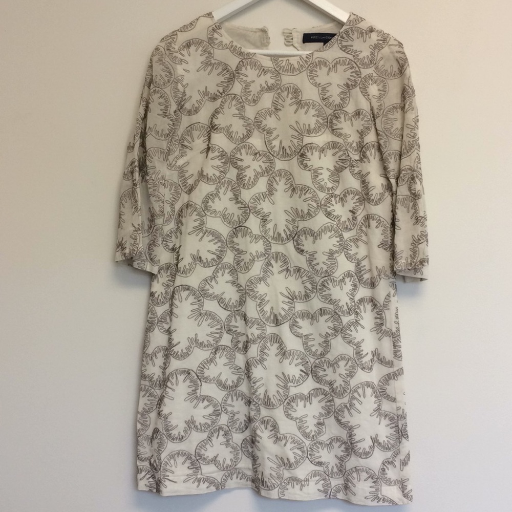 French connection bell sleeve dress size 6